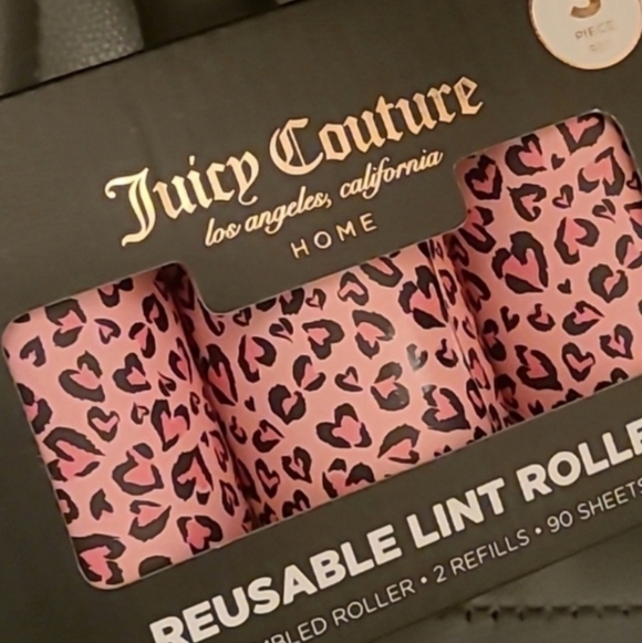 Juicy Couture Pink and Black Leopard Hamper - Picture 6 of 6